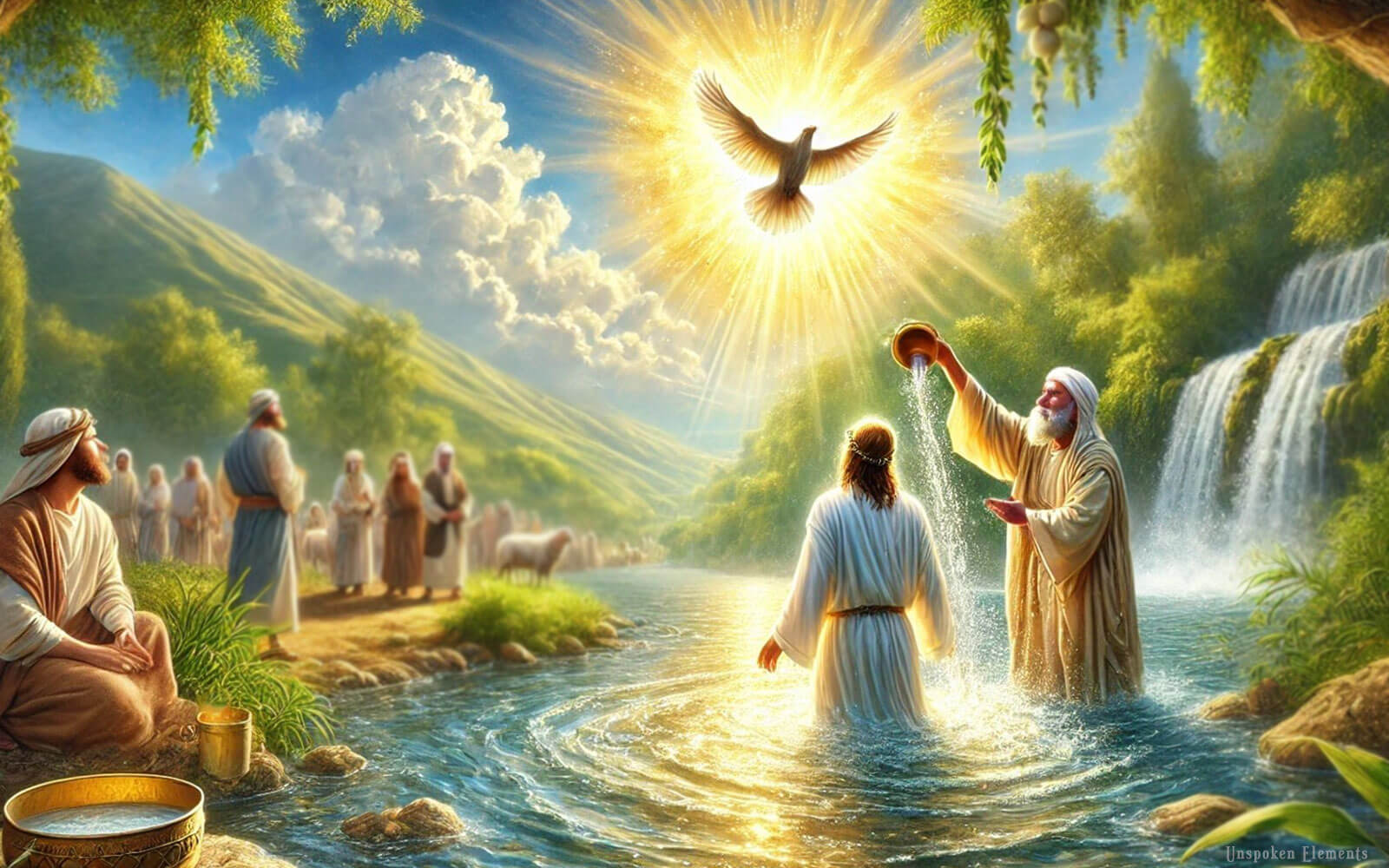 The Baptism of Jesus Christ - Celebrating the Epiphany - Unspoken Elements